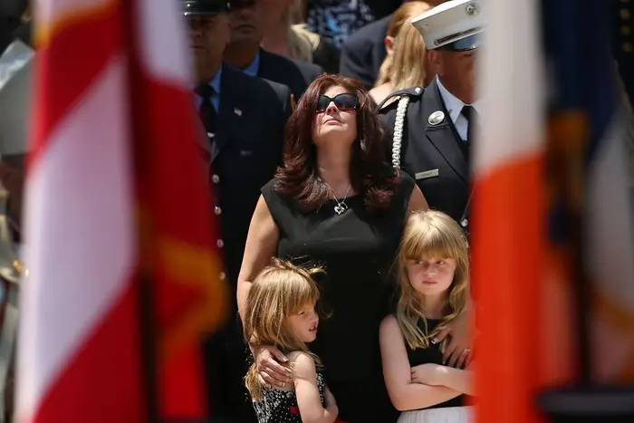 Nanette Russo Ambelas and her daughters<br/>